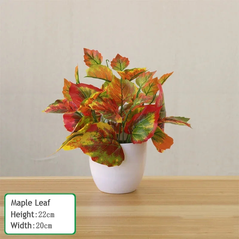 Artificial Plants Bonsai Fake Plants Home Decoration Accessories Plant Plant Pot Office Decoration Living Room Decoration