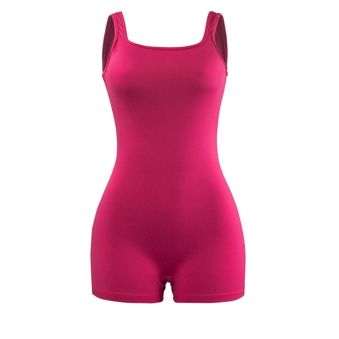 Women's Backless Tank Rompers Top Bodycon One Piece Halter Sleeveless Bodysuit Short Jumpsuits