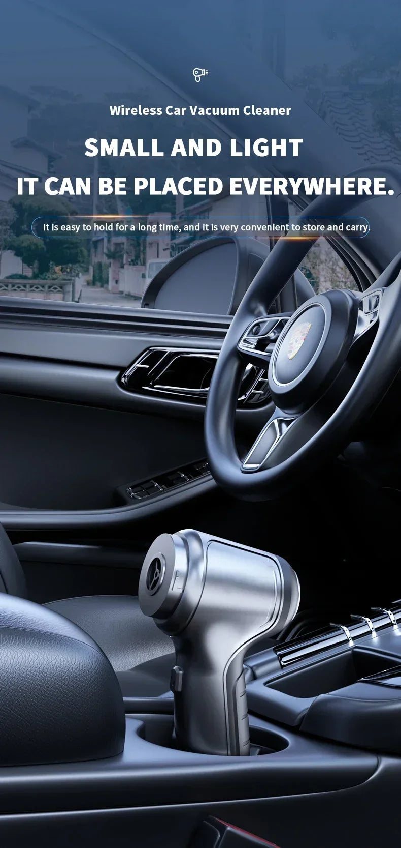 Wireless Car Vacuum Cleaner