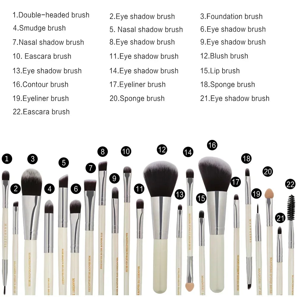 Professional Makeup Brushes Tools Set Make Up Brush Tools Kits for Eyeshadow Eyeliner Cosmetics Brushes Maquiagem